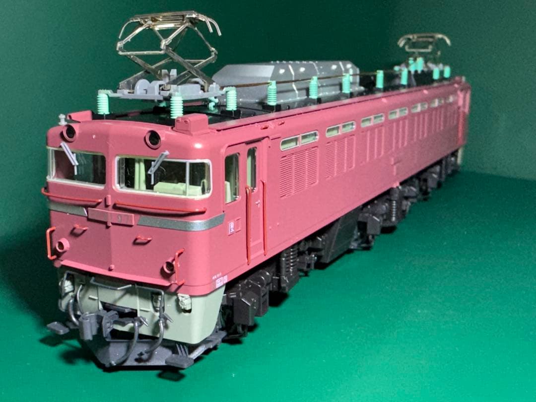 HOゲージ KATO 1-320 EF81 一般色　GUパーツ取付済 登場時仕様