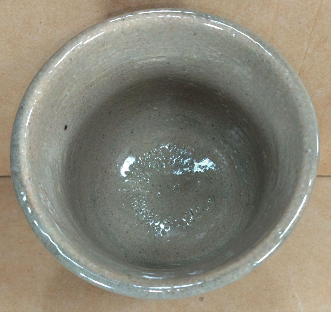 【本物保証】濱田庄司 湯呑(地掛黍花文）共箱 美品 人間国宝 益子焼 民藝 紐茶