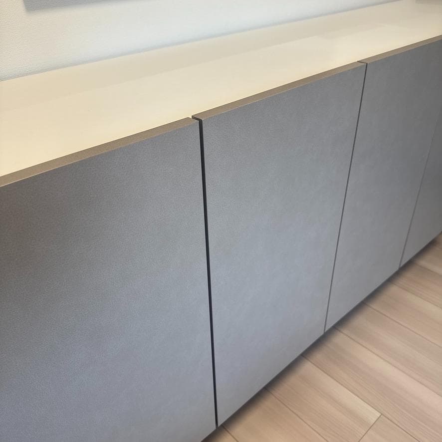 【LOWYA】収納キャビネット サイドボード[幅180]