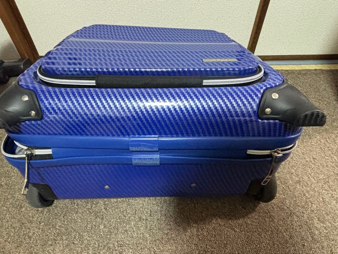 ANAオリジナル キャスターバッグ キャリーバッグ ブルー スーツケース