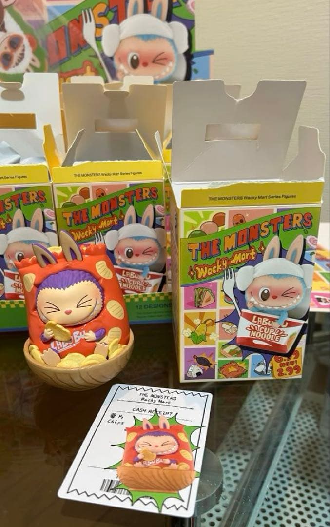 【セール・11種】ポップマート ラブブ ワッキーマートシリーズ 購入特典うちわ付