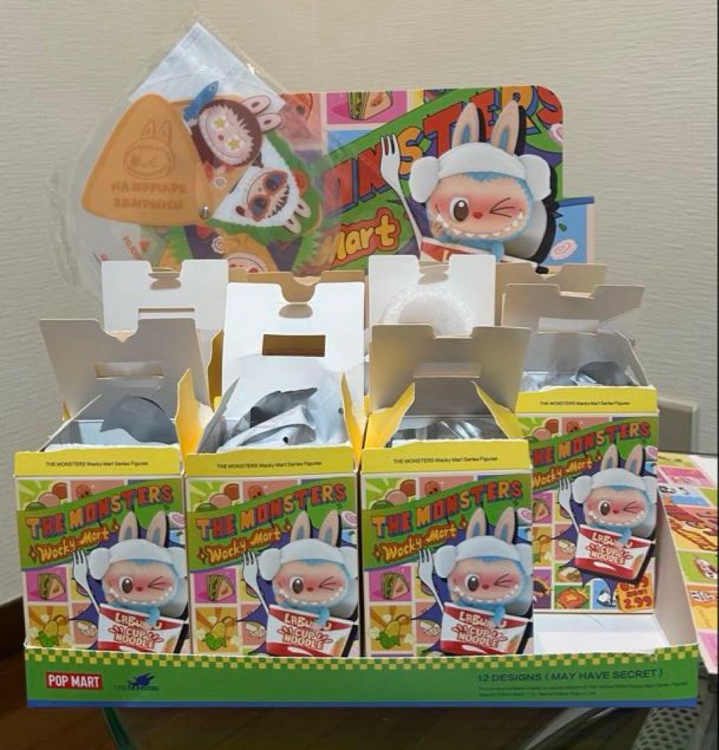 【セール・11種】ポップマート ラブブ ワッキーマートシリーズ 購入特典うちわ付