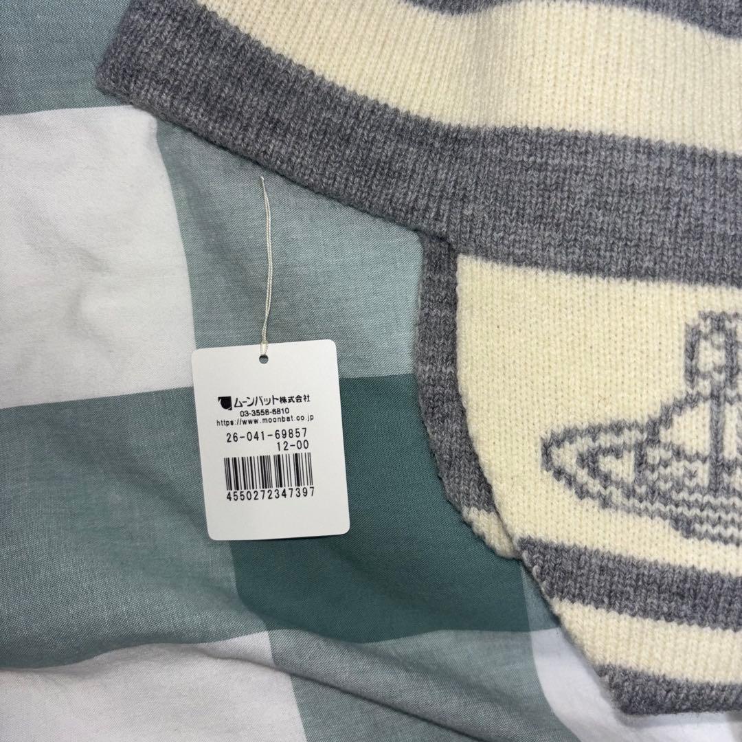vivienne westwood 耳当て付きニット帽 ORB フラップ付ワッチ