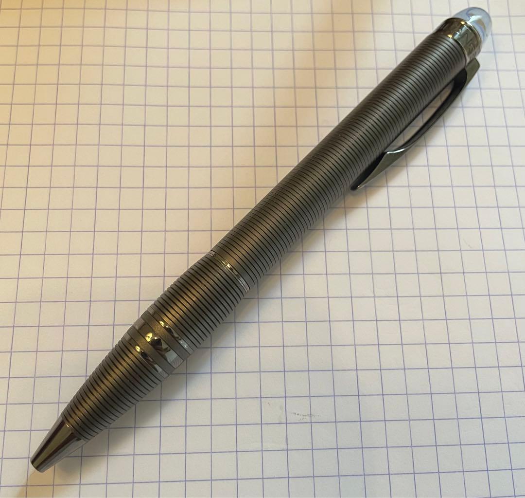 モンブラン ボールペン スターウォーカー ミッドナイトブラック メタル