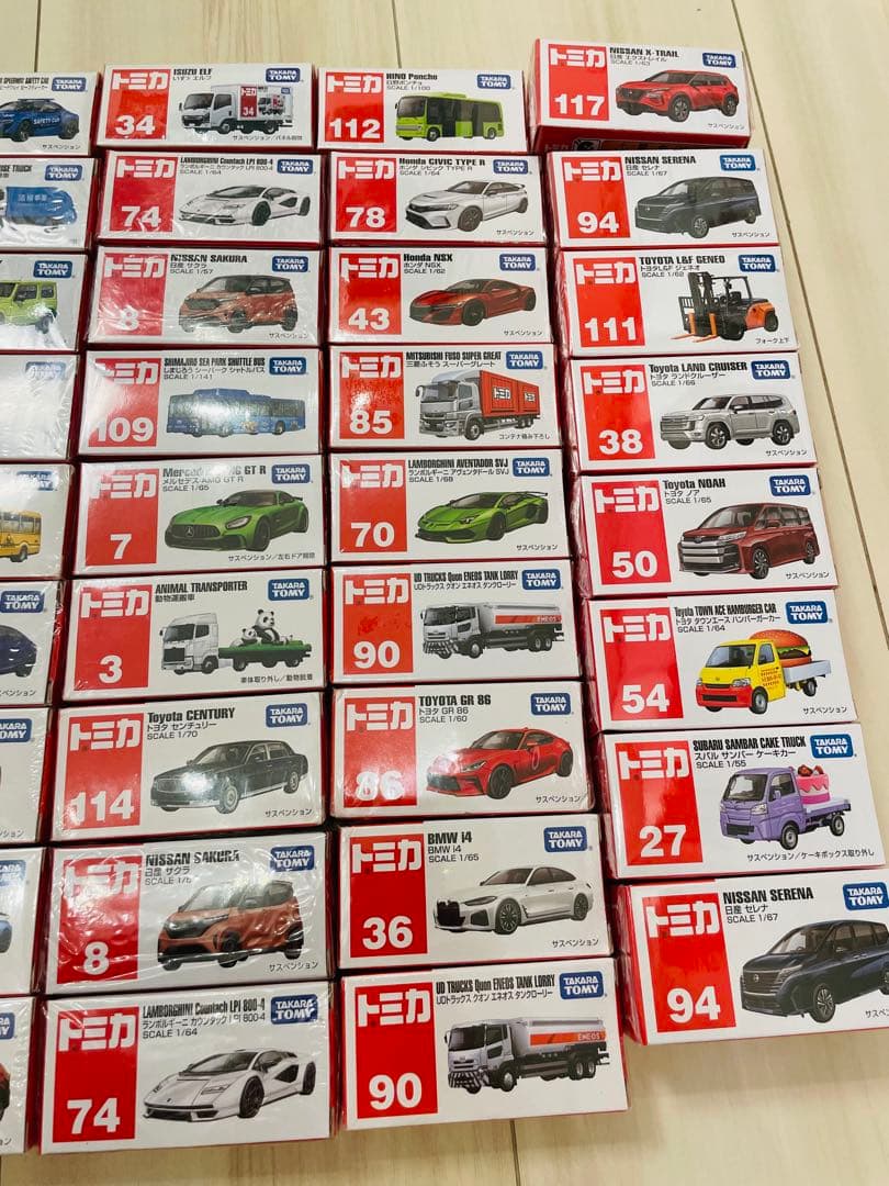 お得！【新品未開封】トミカ53個＋ポケットトミカ16個 まとめ売り 大量セット