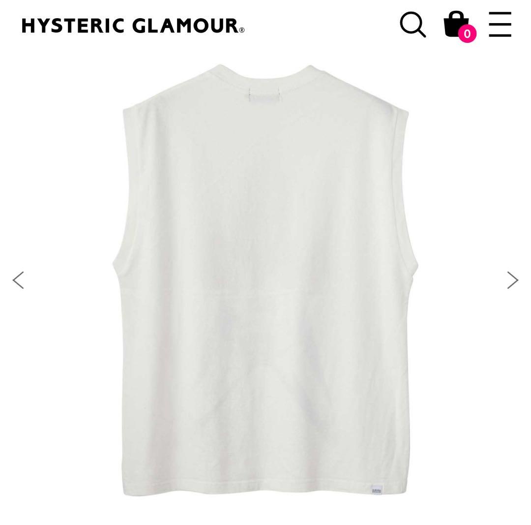 ヒステリックグラマー ノースリーブ タンクトップ XL