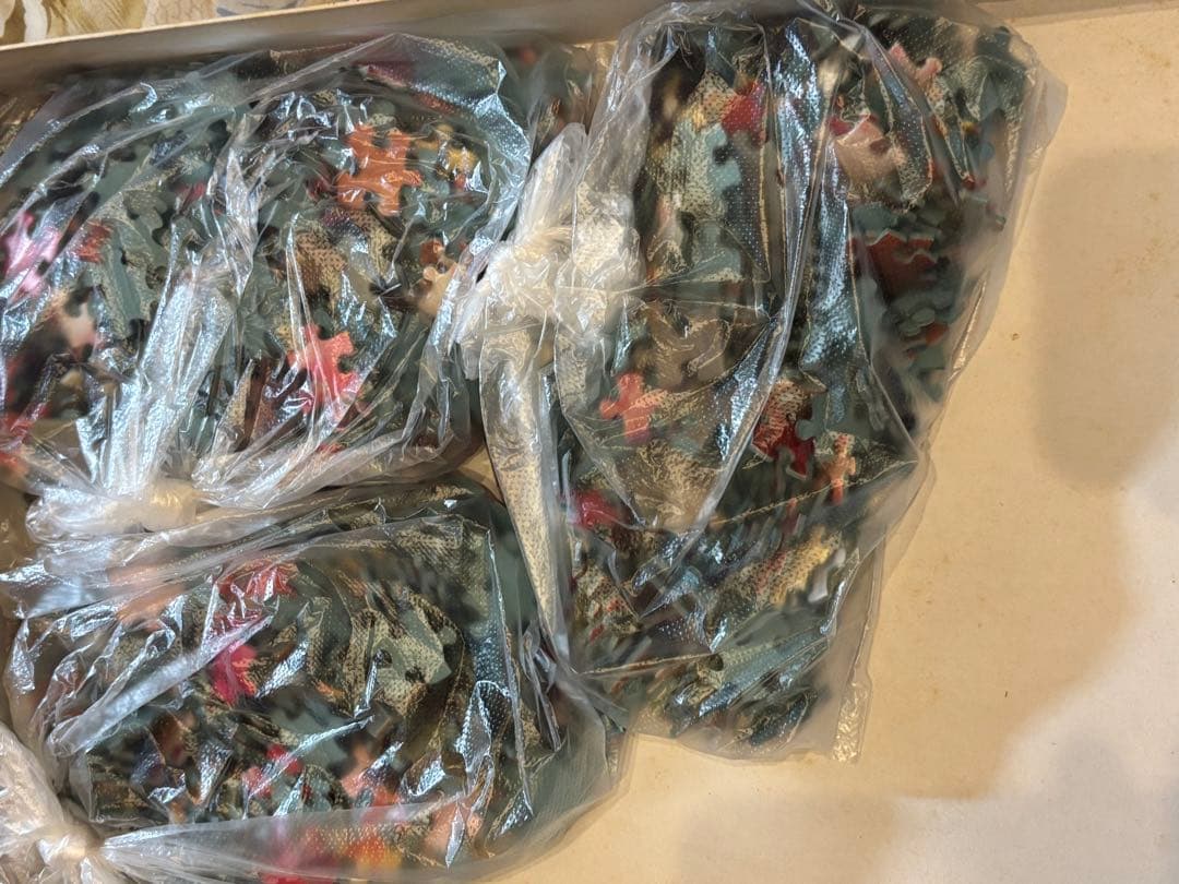 ビバリー　ジクソーパズル　1000ピース　花　2点まとめ　ブルー　ファンタジー