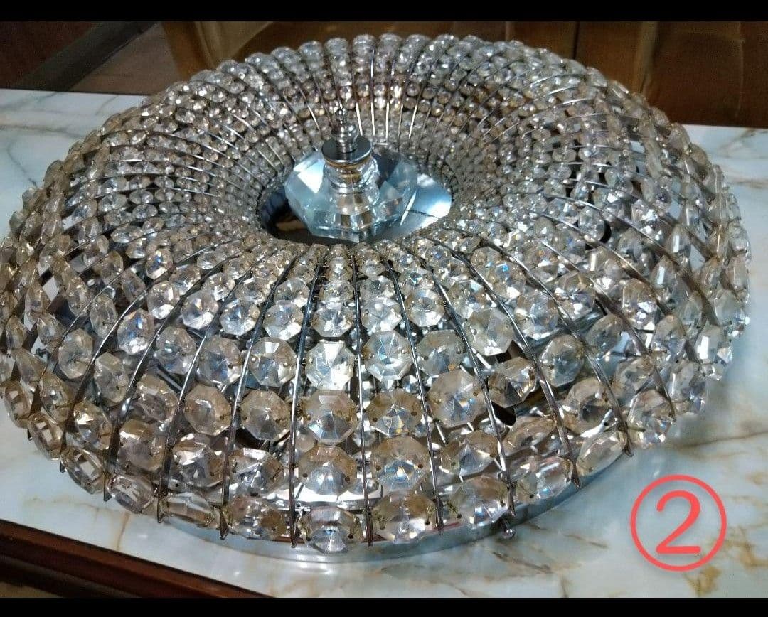 【あいうえお】レトロシャンデリア　かぼちゃ型