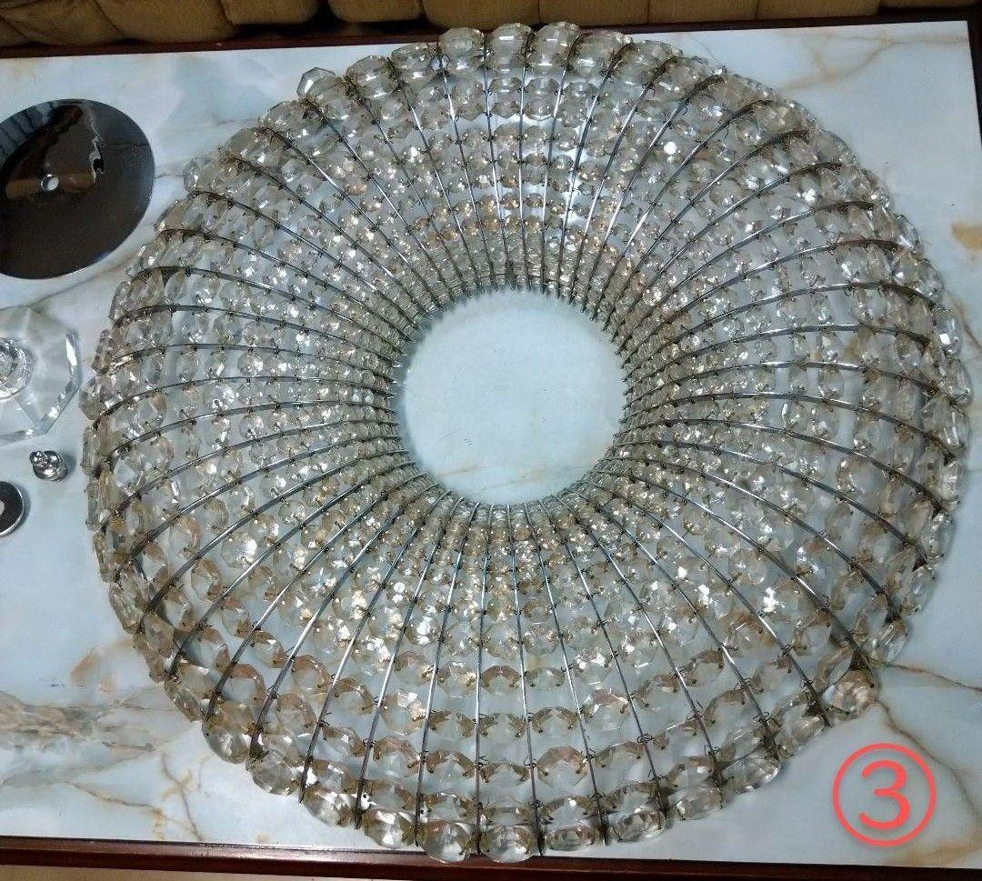 【あいうえお】レトロシャンデリア　かぼちゃ型