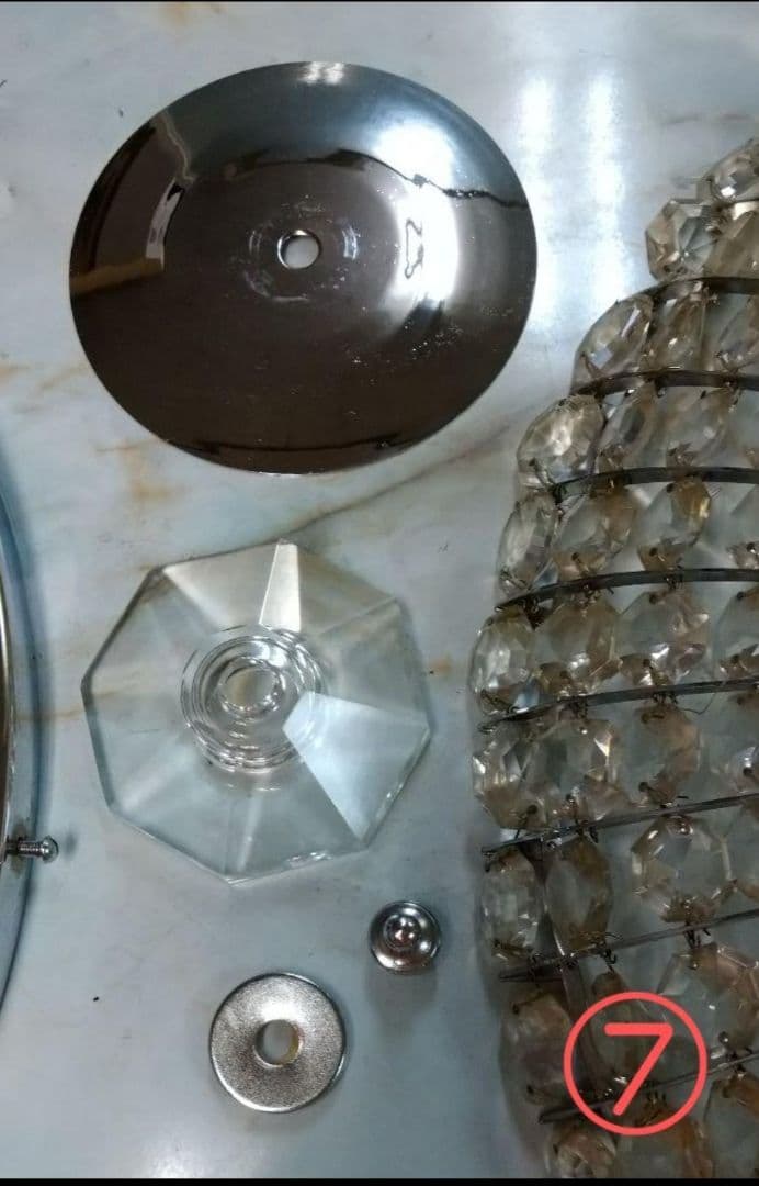 【あいうえお】レトロシャンデリア　かぼちゃ型