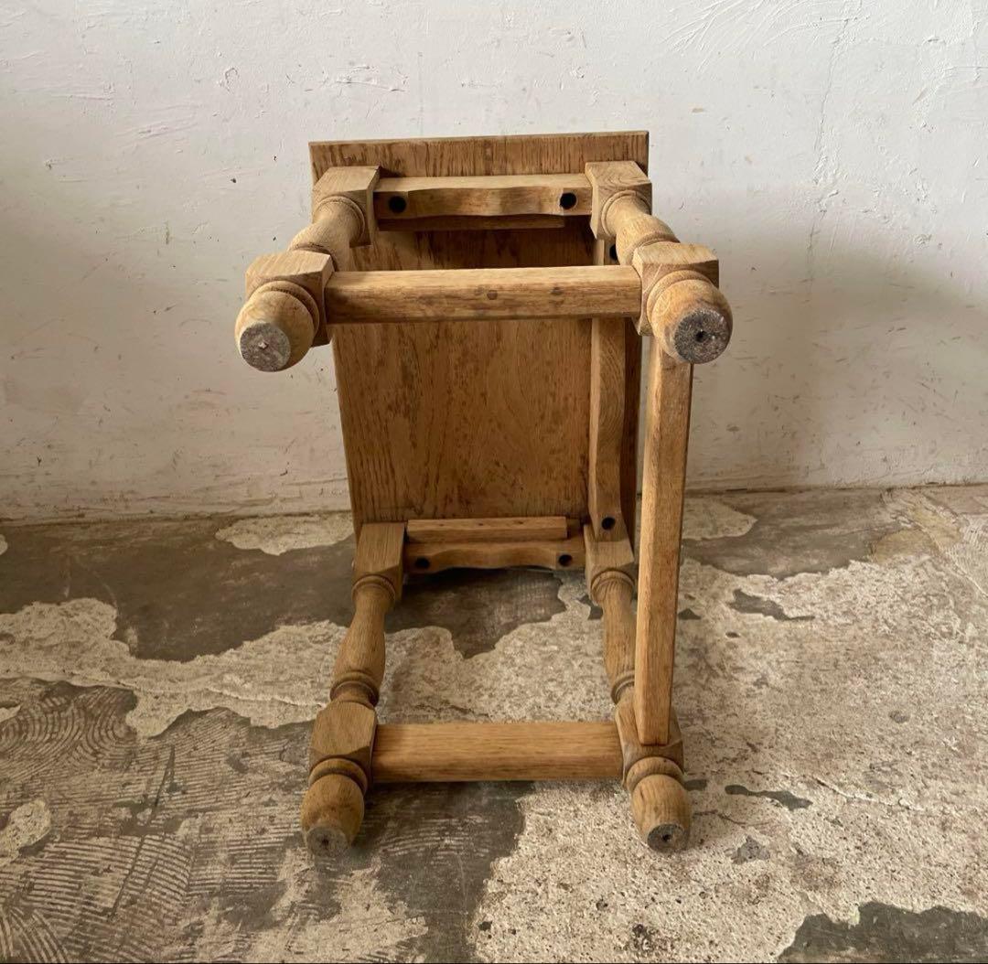 サイドテーブル　剥離 アンティーク