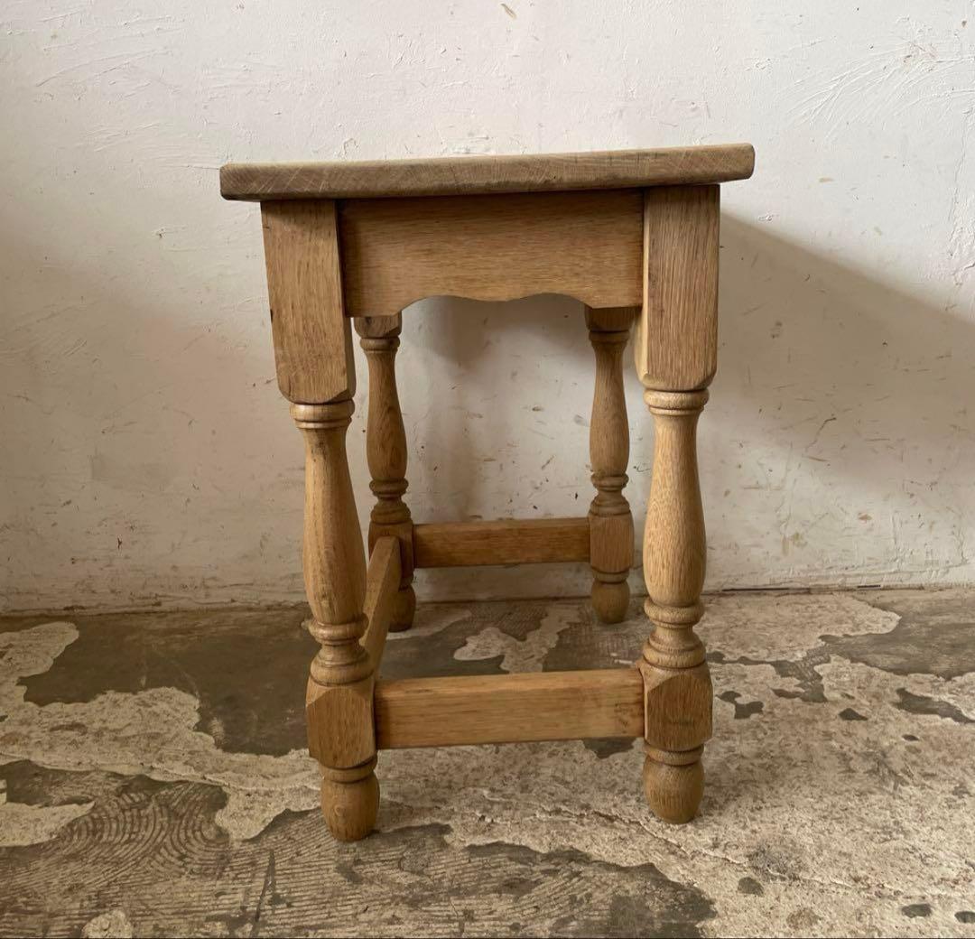 サイドテーブル　剥離 アンティーク