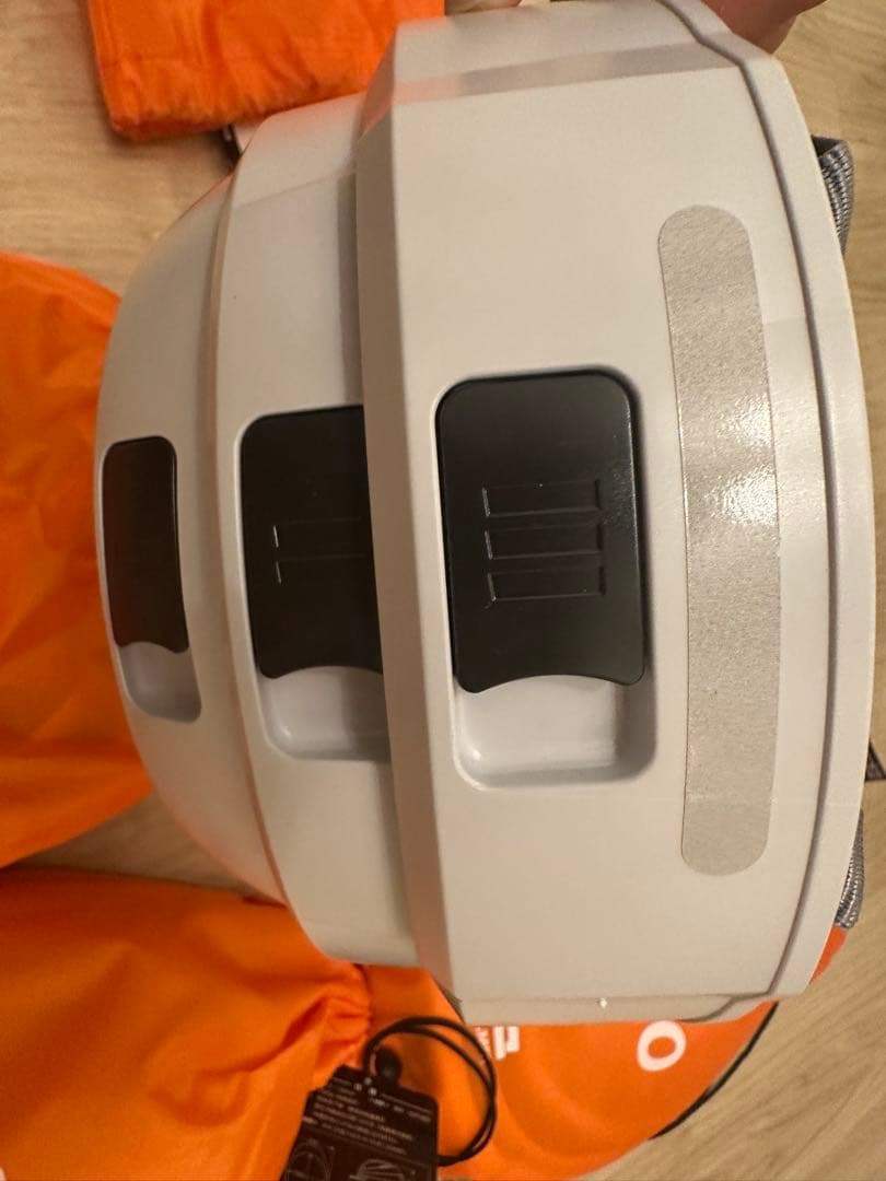 IZANO 防災ヘルメット ホワイト 収納袋付き 6個セット