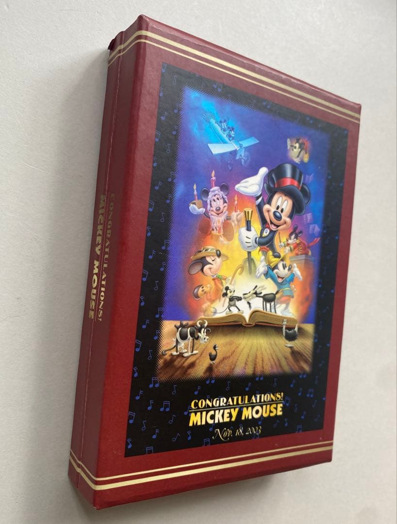 ミッキーマウス　75周年　ピンバッジセット　ミッキー　2003年　平成レトロ