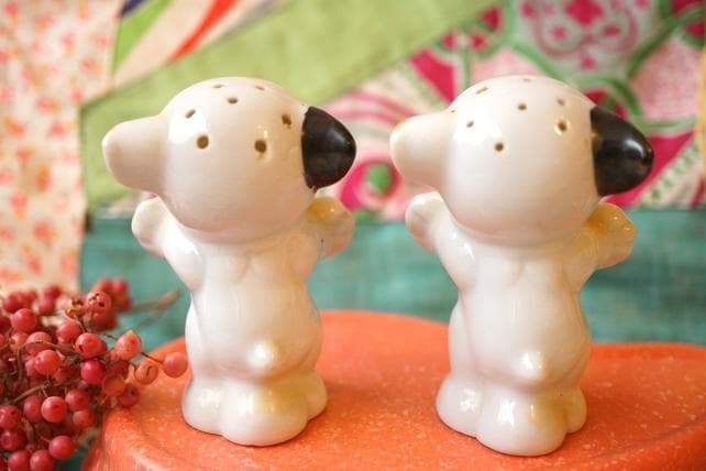 希少 40s 50s Vintage Bonzo Salt＆Pepper