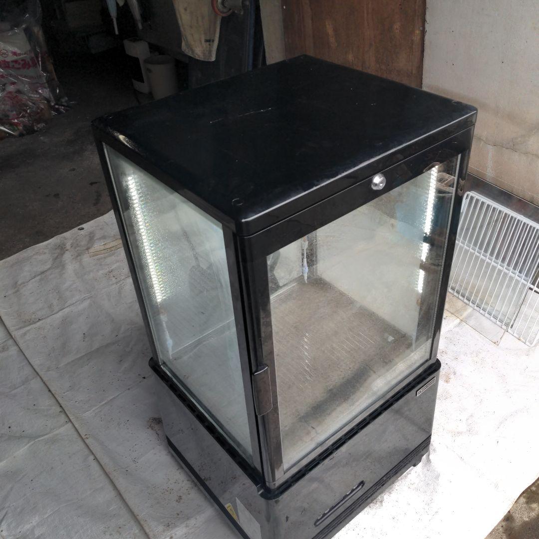 ディスプレイ冷蔵庫 ガラス扉 ブラック【無料配送地域有り】