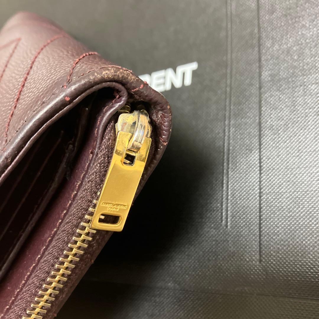YSL イブサンローラン　二つ折り財布