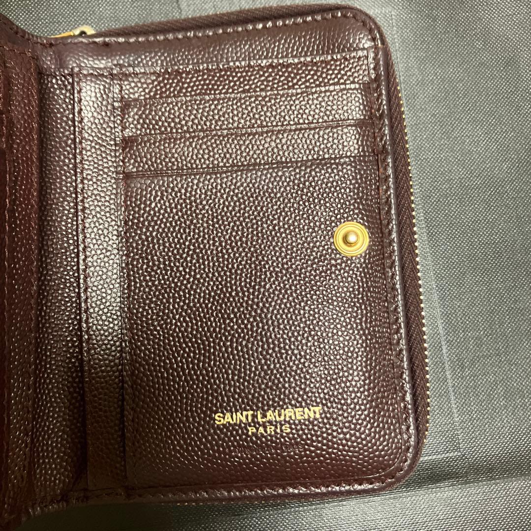 YSL イブサンローラン　二つ折り財布
