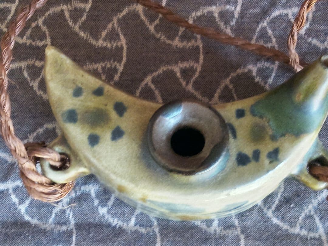 壺屋焼　酒器　抱瓶（ダチビン)