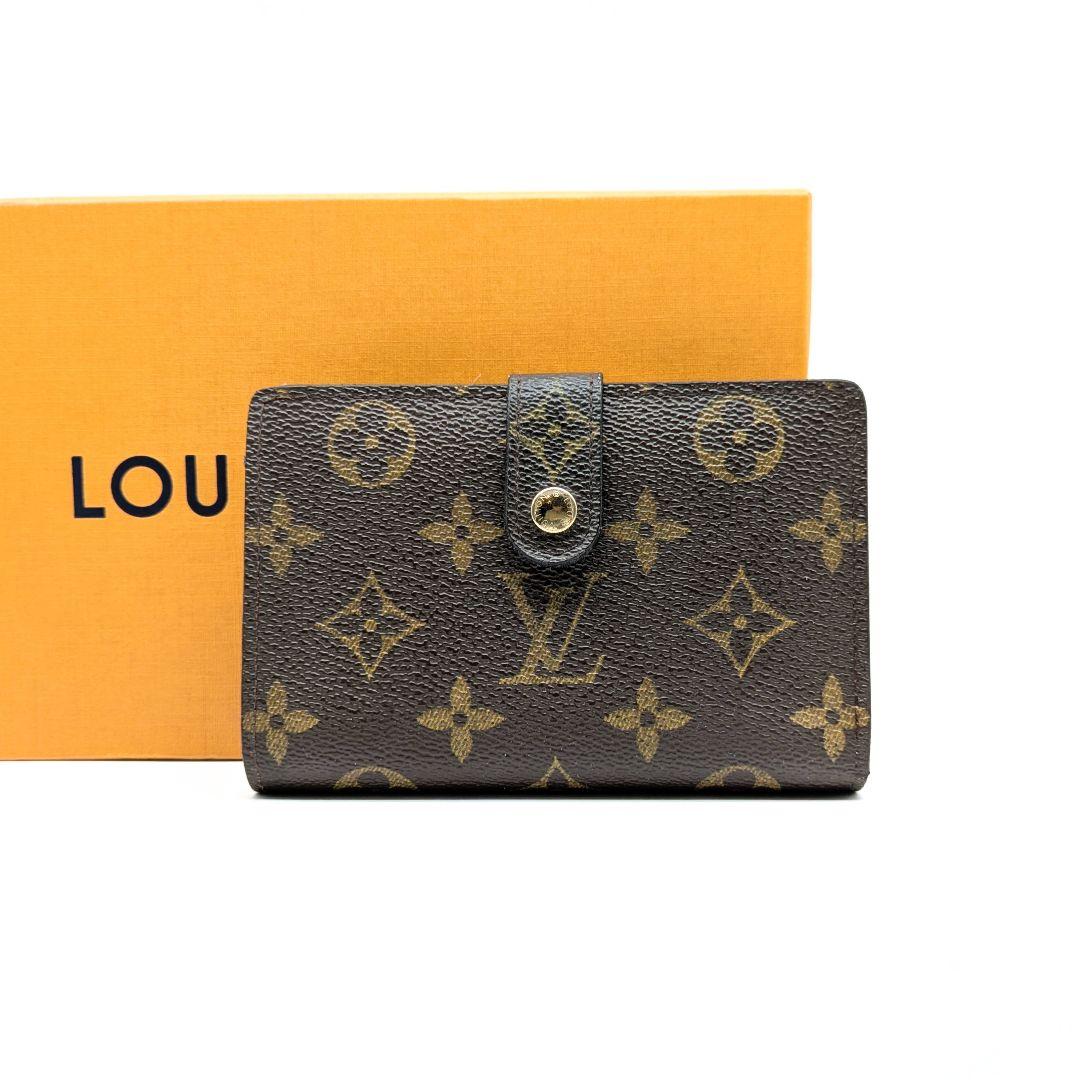 【限定品】ヴィエノワ がま口 2つ折り財布 長財布 モノグラム ルイヴィトン