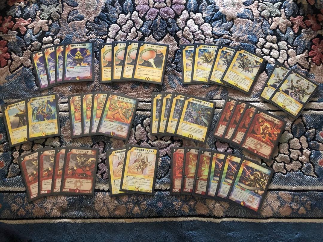 デュエマクラシック　旧枠デッキ　引退品