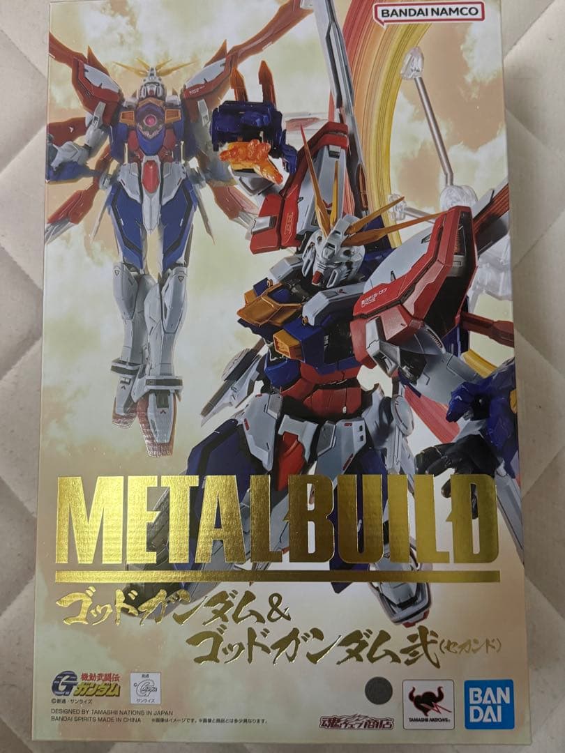 L BUILD メタルビルド ゴッドガンダム&ゴッドガンダム弐