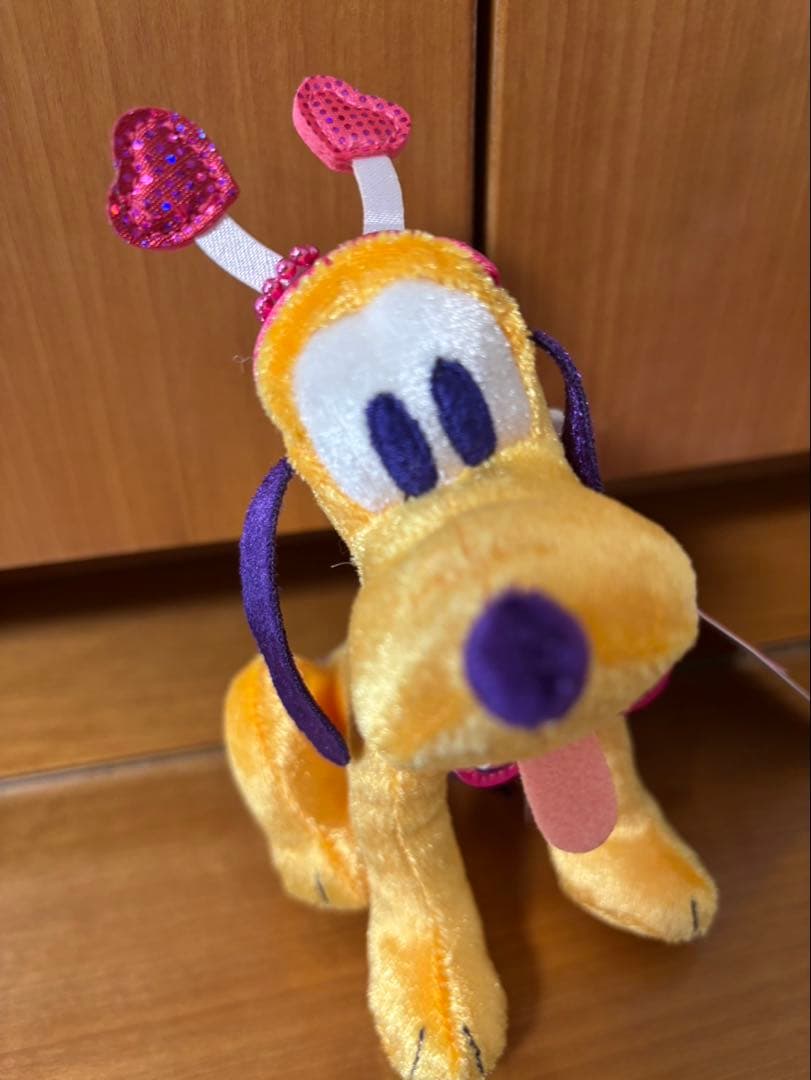 ミニー@ファンダーランド ぬいぐるみバッジ ミッキー ミニー プルート3体セット