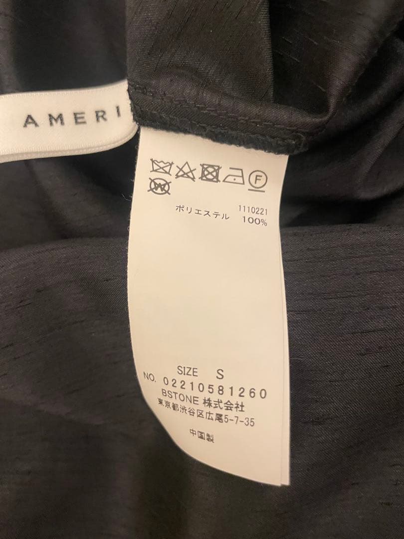 【AMERI】GATHER SLEEVE WAIST TUCK DRESS