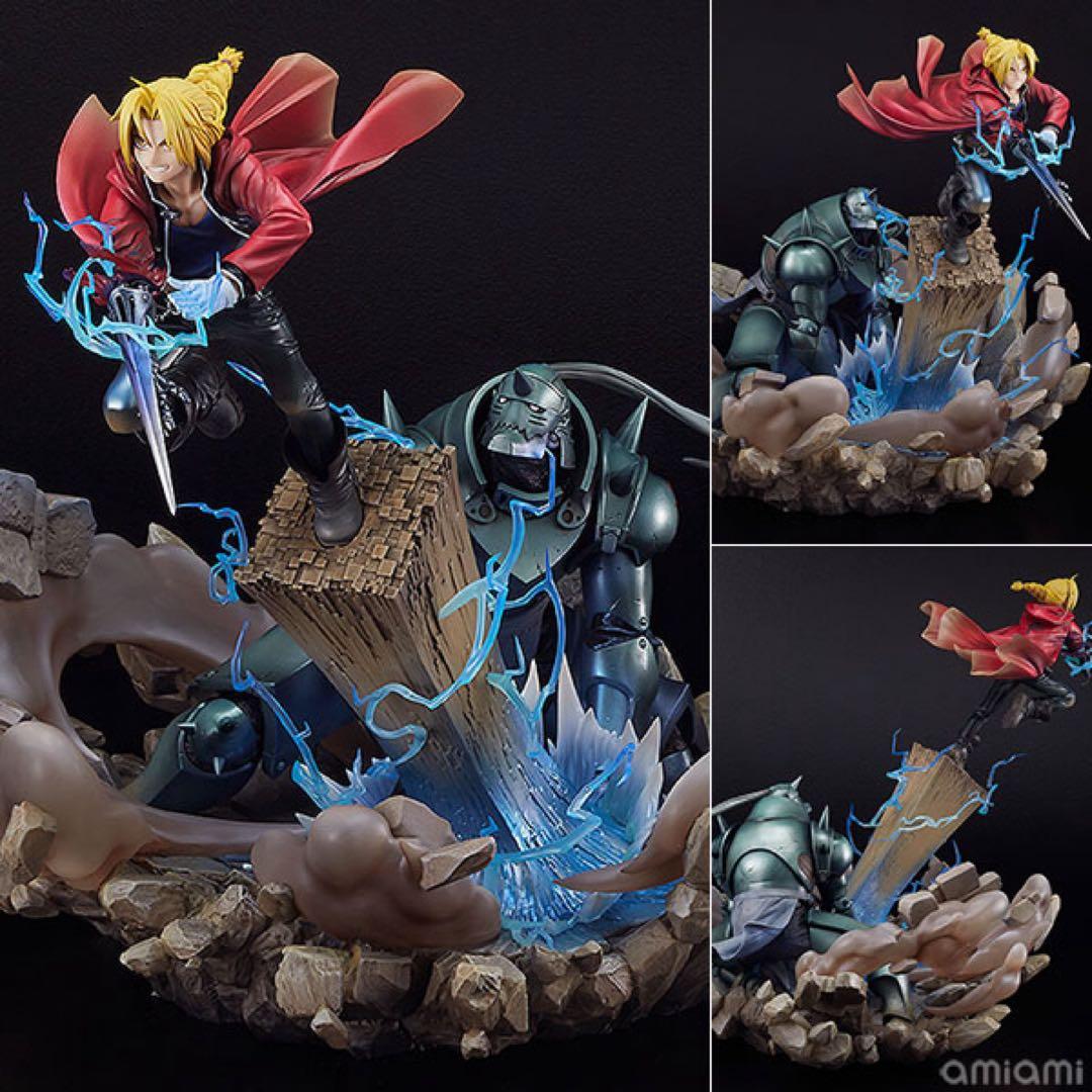 鋼の錬金術師　フィギュア　エドワード　アルフォンス　エルリック　スタチュー