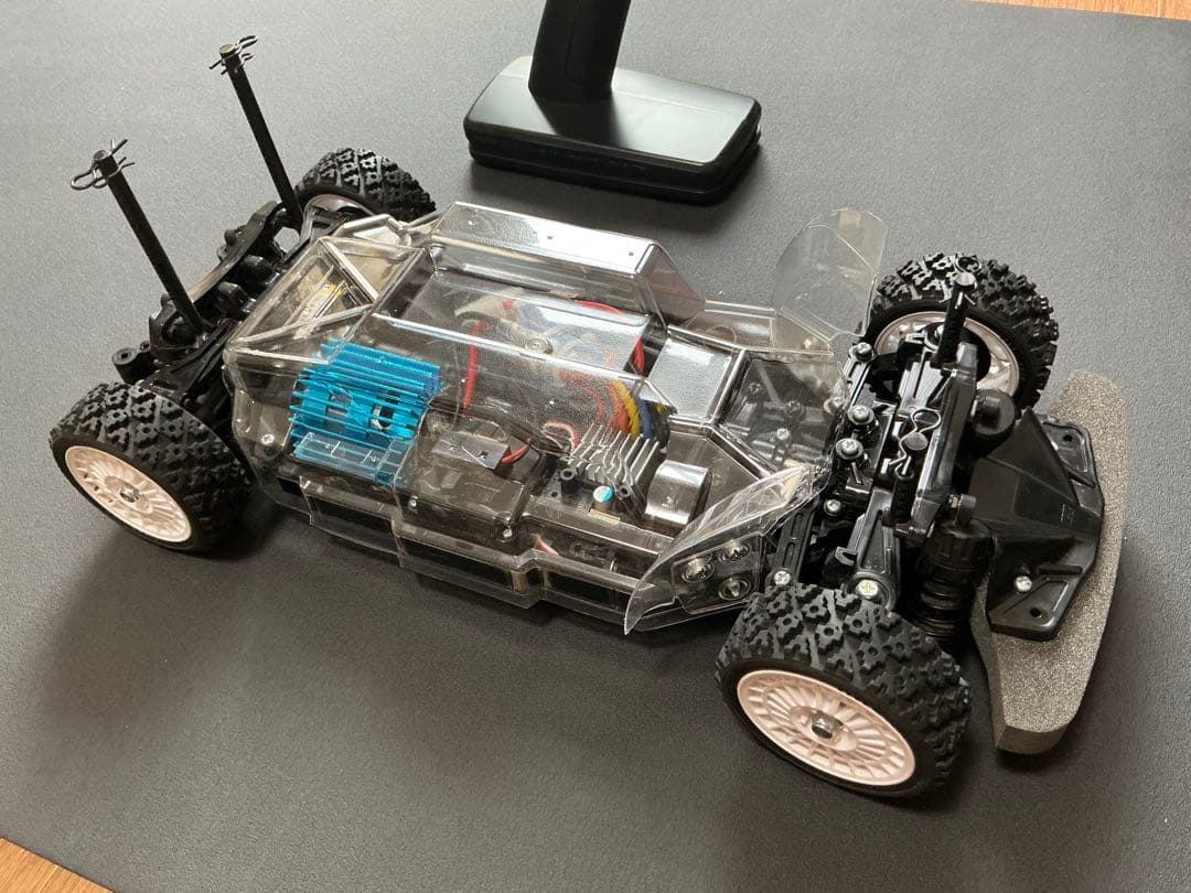 XBランチアデルタ インテグラーレ (TT-02) プロポ付き塗装済み完成モデル