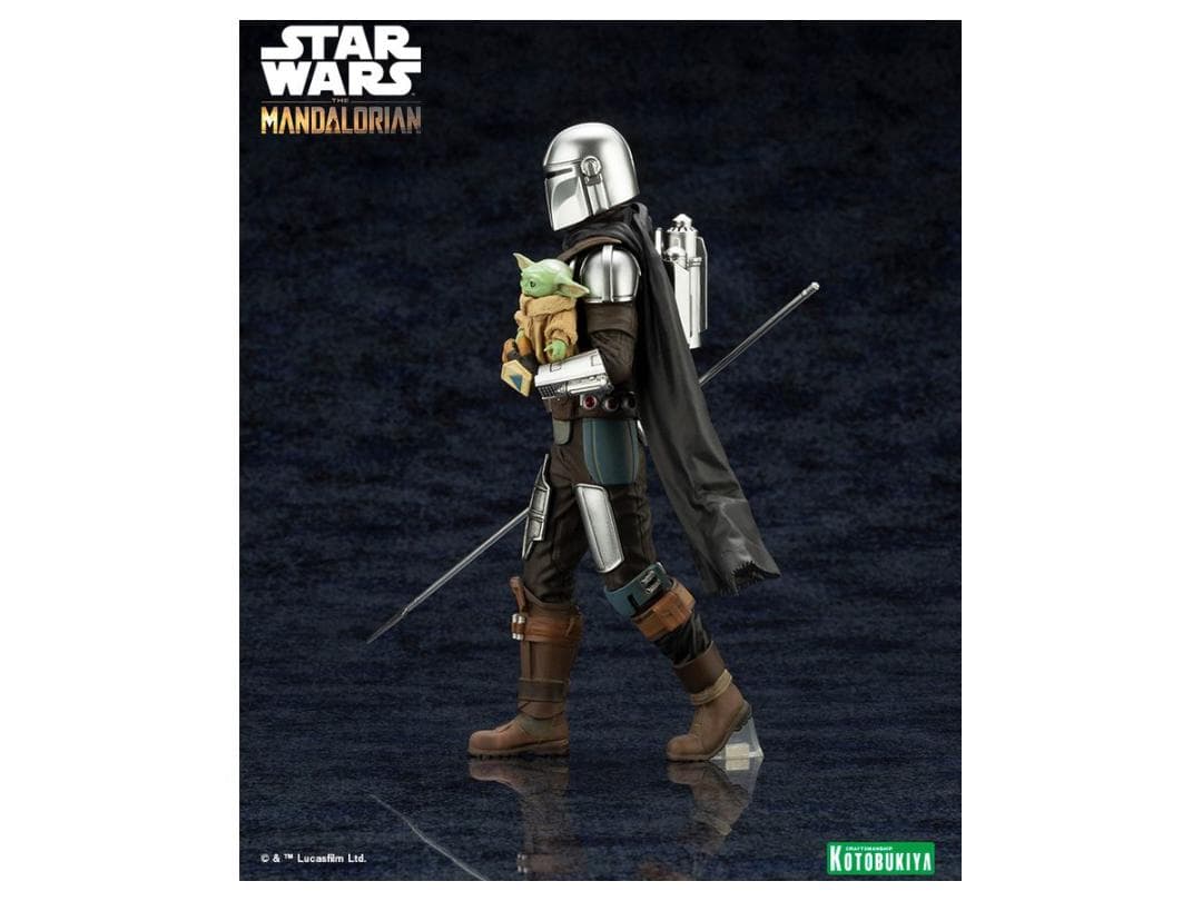 【新品】ARTFX+ マンダロリアン & グローグー withベスカースタッフ