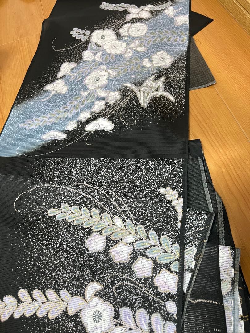 未仕立品 ポリエステル付下げ反物 夏物