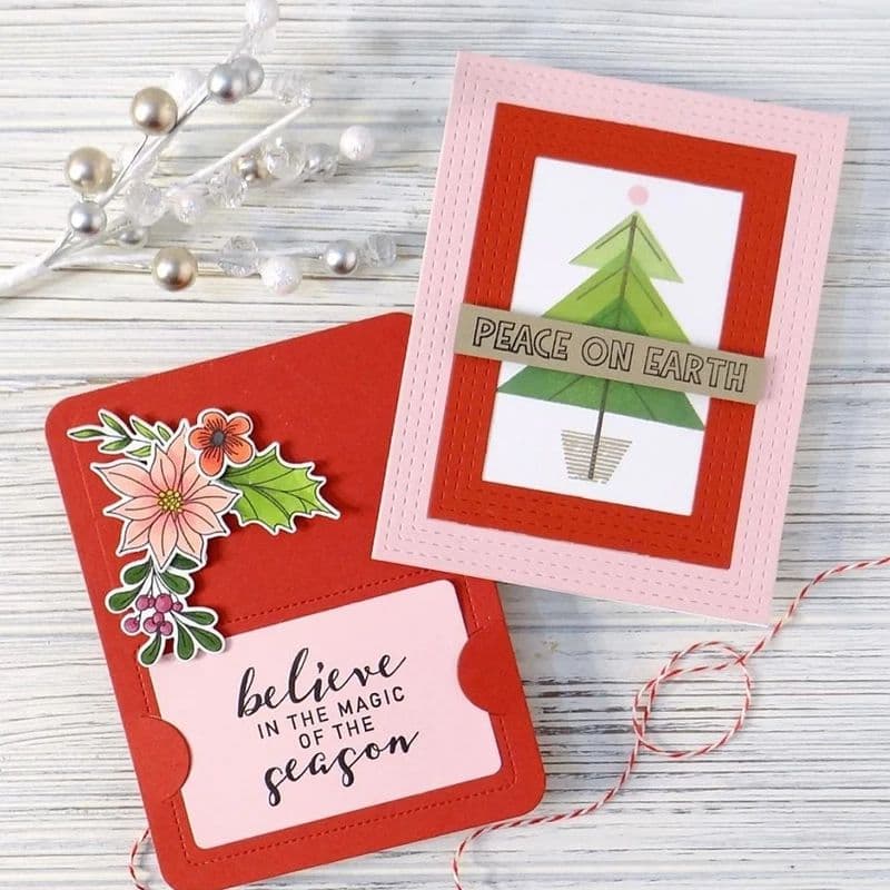 新品　ギフトカード　カッティングダイ