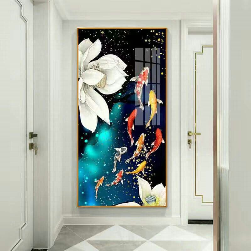 リビングルーム装飾画 玄関装飾画 現代 ソファの背景装飾画/