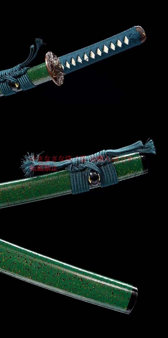 《緑陰脇差》武具　刀装具　日本刀　模造刀 居合刀
