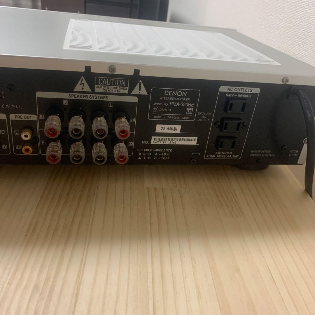 【美品】DENON PMA-390RE プリメインアンプ