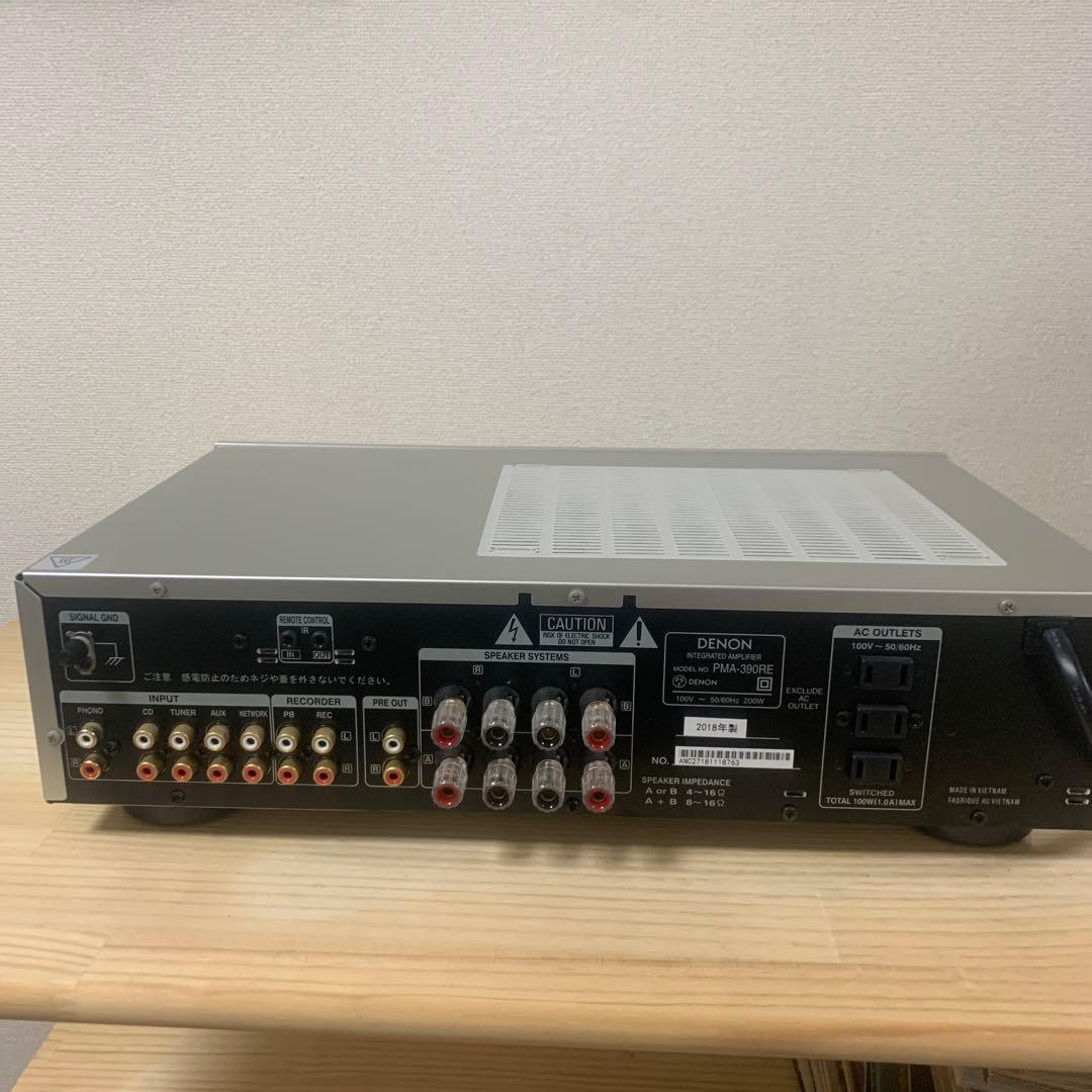 【美品】DENON PMA-390RE プリメインアンプ