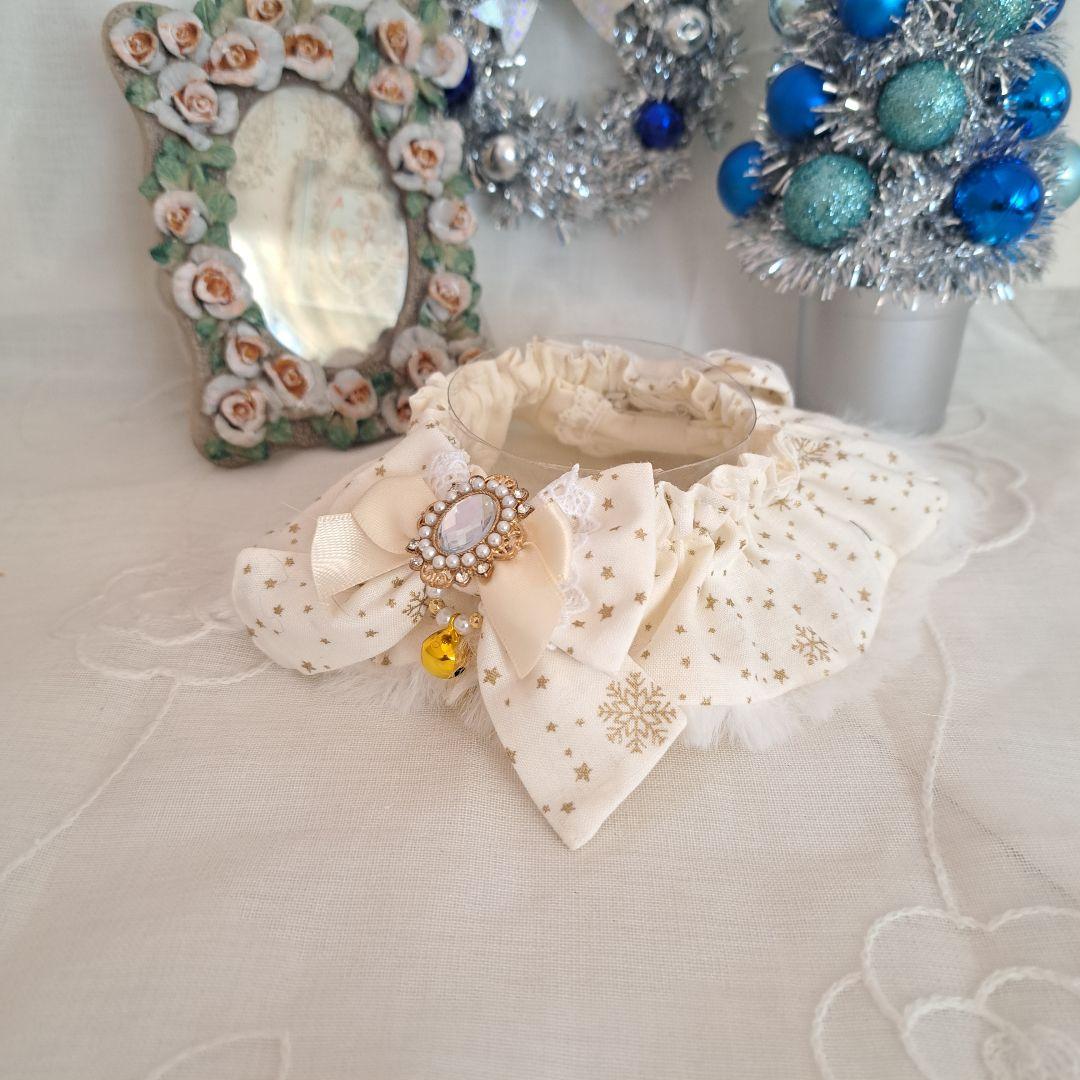 短毛シュシュ、キラキラ星わんちゃん猫ちゃん用