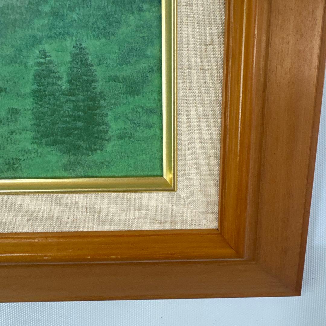 ♦️佐々木豊　肉筆　真作絵画　日本画　風景画　インテリア　価値大