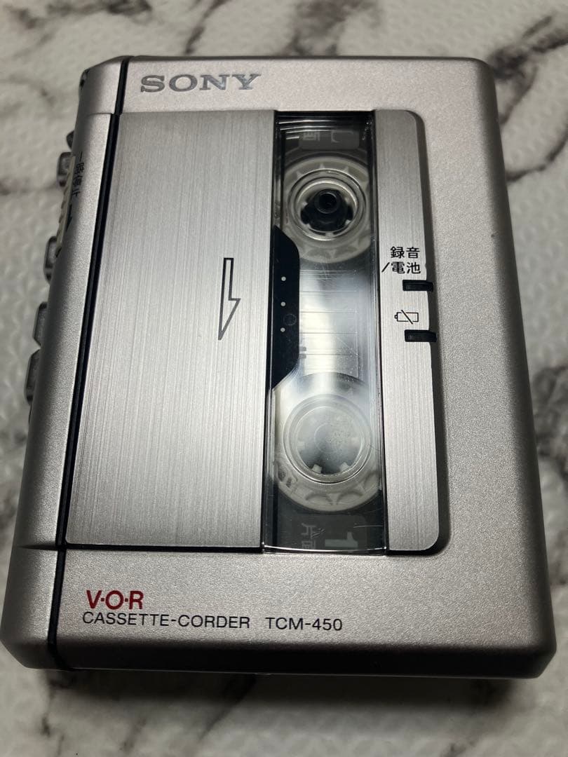 ✨美品✨SONY カセットレコーダー「TCM-450」動作品。