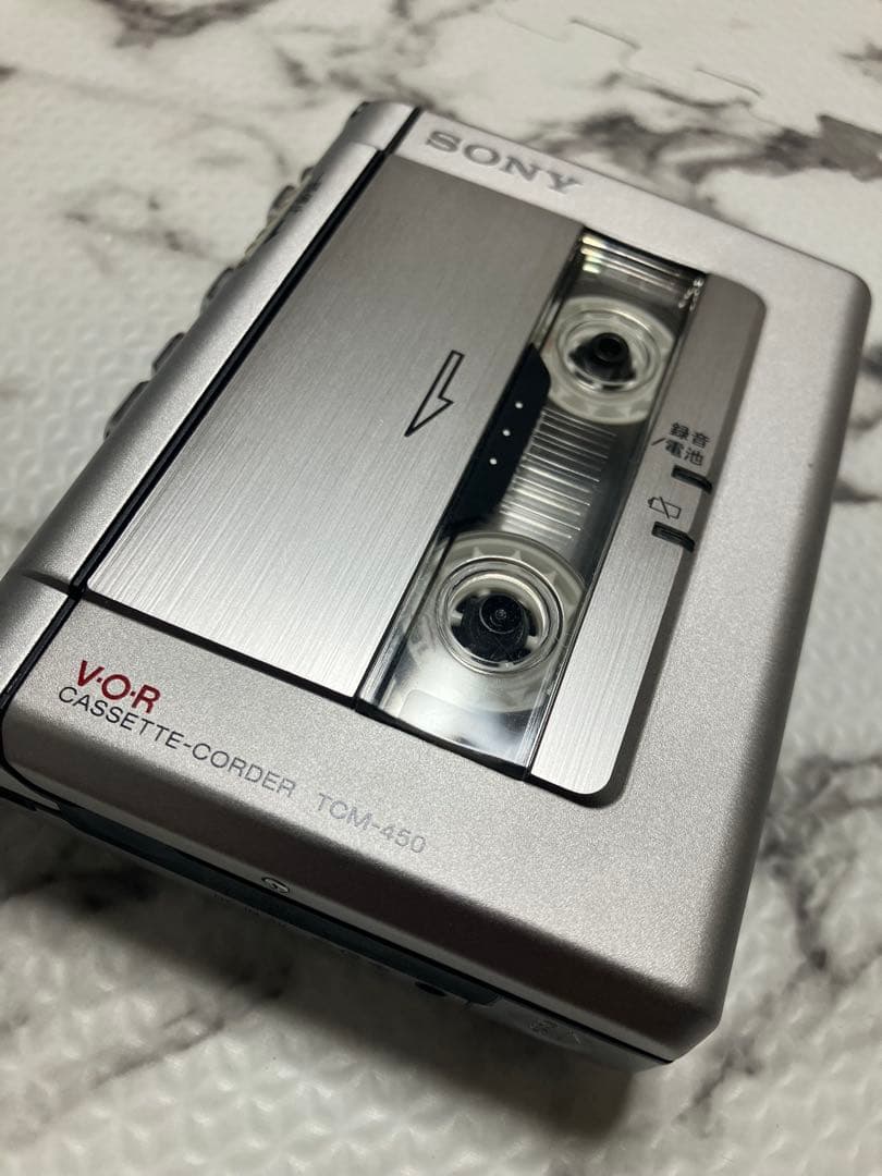 ✨美品✨SONY カセットレコーダー「TCM-450」動作品。
