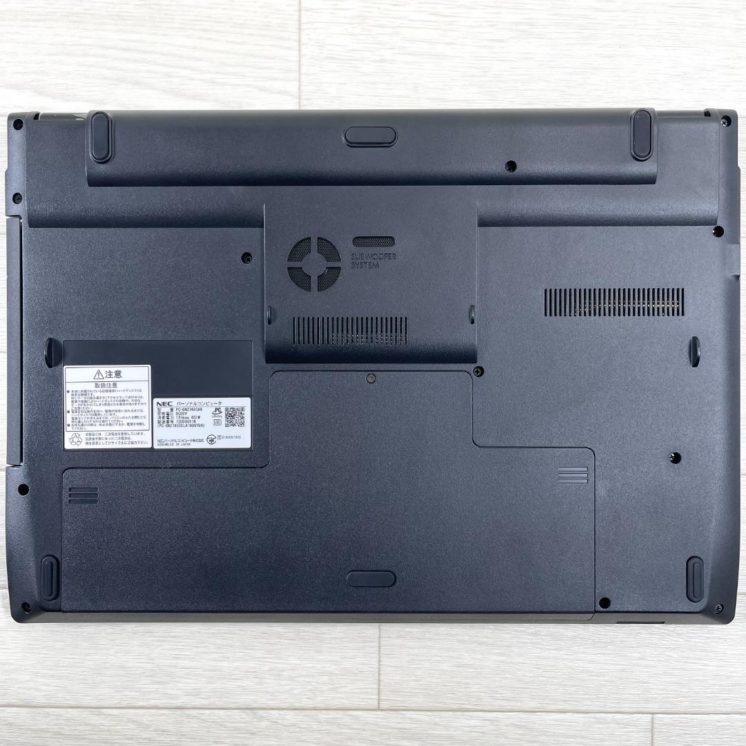 NEC LAVIE i7 SSD＋HDD メモリ16 タッチパネル ノートPC.