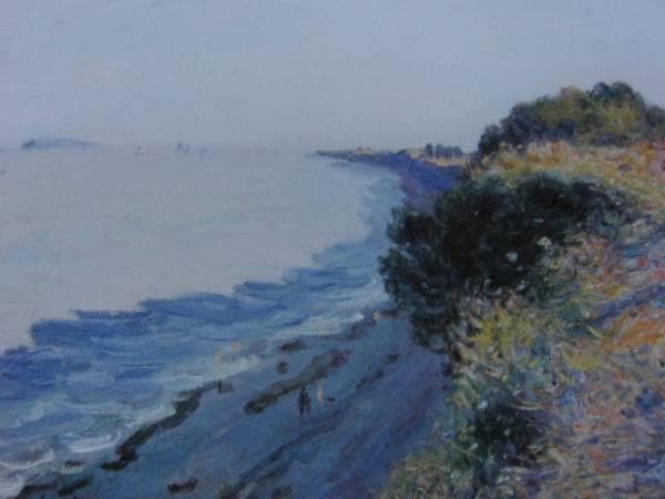 アルフレッド・シスレー、Alfred Sisley、希少画集画、新品額装付