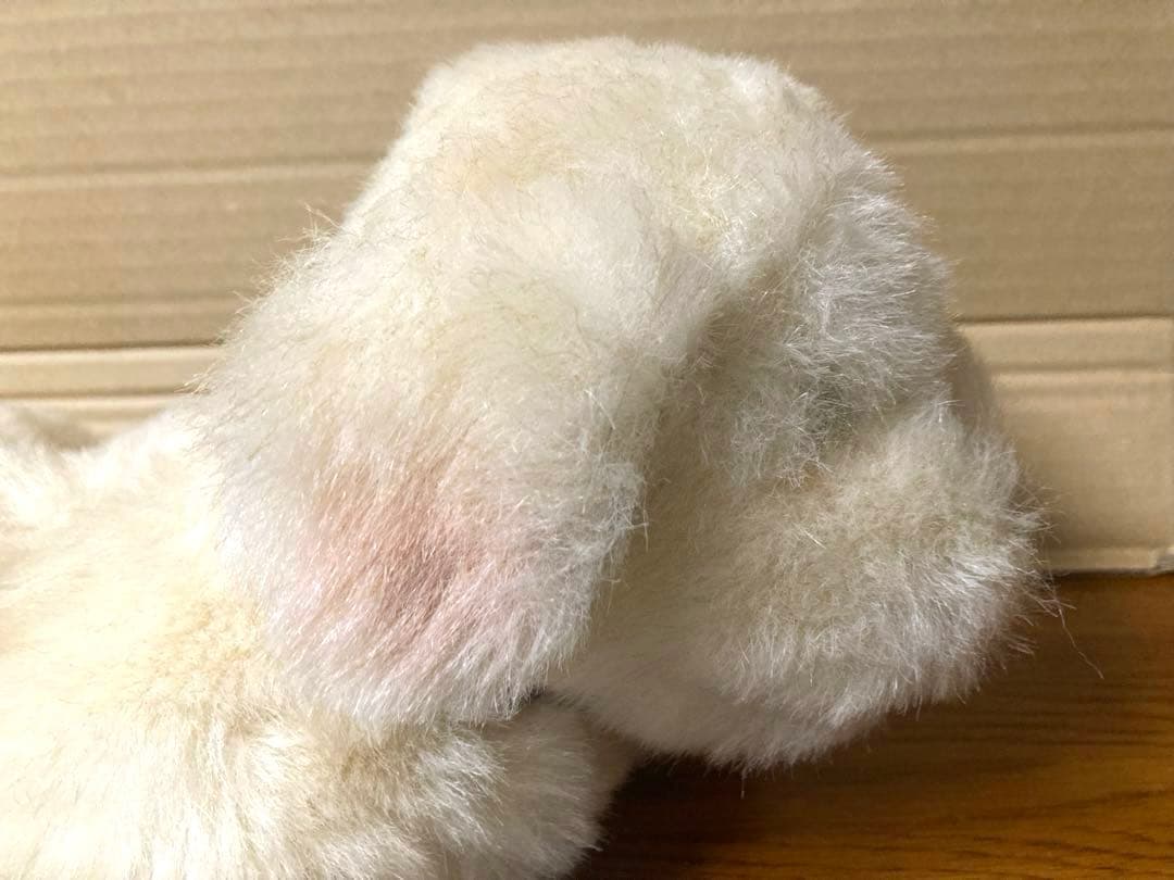 希少 80年代 ビンテージ 犬 イヌ ワンちゃん ぬいぐるみ レトロ 当時物