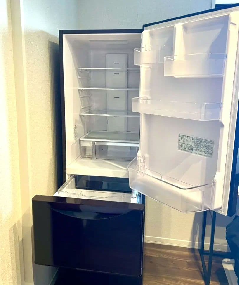 日立 R-K320HV 315L ダークブラウン 冷蔵庫