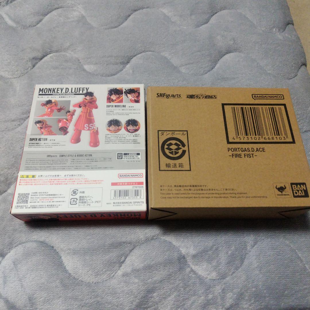 SHFiguartsポートガス・D・エース SHFiguartsルフィ「未来島」