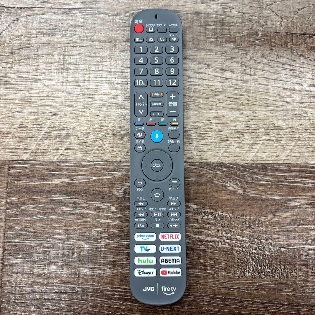 4K液晶テレビ JL-43YX10 JVC 2025年製　Fire TV