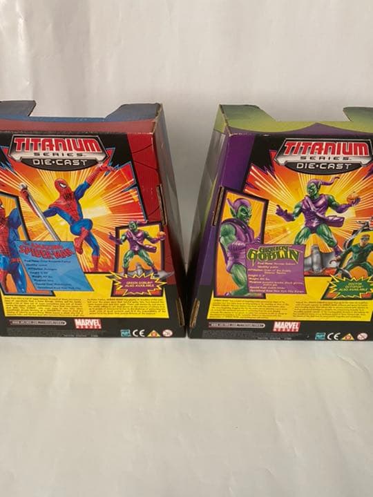 マーベル　チタニウムシリーズ　スパイダーマン　グリーンゴブリン