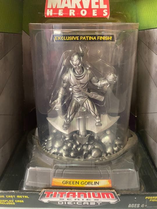 マーベル　チタニウムシリーズ　スパイダーマン　グリーンゴブリン