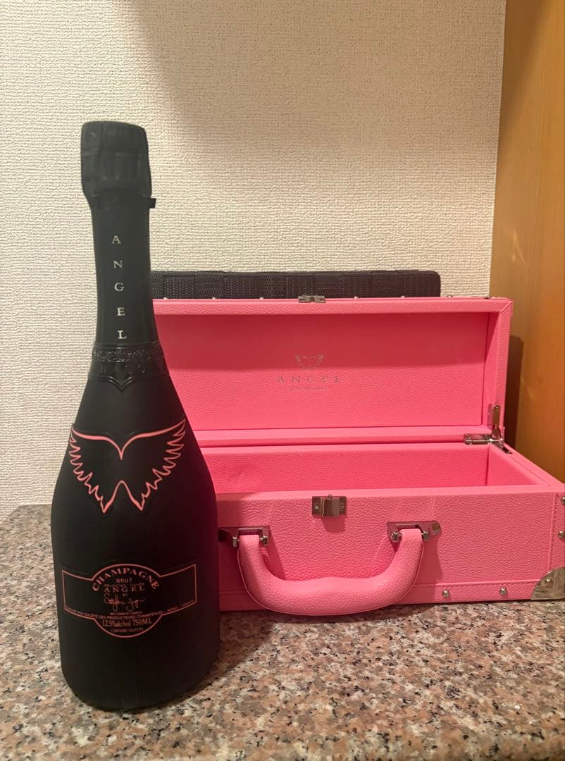 Angel Champagne シャンパン ピンク 専用ケース付き